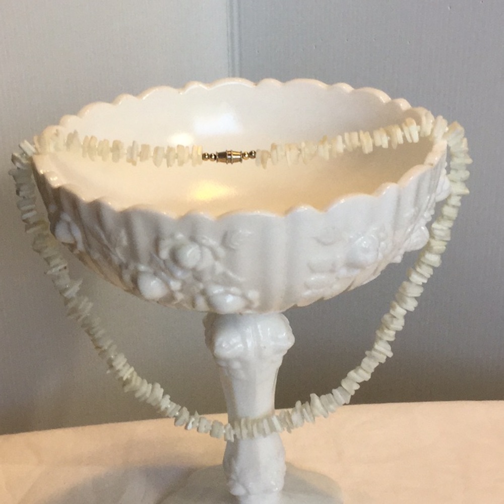 White Puka Shell Necklace